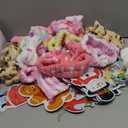 Timgle 52 Pcs Christmas Stocking Stuffers Facial Masks with Bow Headband Gift Set Christmas Fragrance Face Masks Skincare Gift Xmas Holiday Sheet Masks Spa Gifts Bulk for Adults Spa Day Party Night