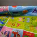 5X7 ABC Kids Rugs for Playroom - Play Mat with ABC Alphabet, Numbers & Colors Educational Rug for Kids Room, Classroom, Daycare, Preschool - Floor Playmat for Boys and Girls (78.7X59 Inch)
