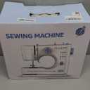 Sewing Machine for Beginners with 16 Built-in Stitches, Small Sewing Machine with Accessory Kit, 2-Speed, Foot Pedal & Storage Drawer, Portable Full-Feature Design for Home DIY (Blue)