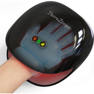 Hand Massager for Arthritis and Carpal Tunnel, FSA Eligible HSA Cordless Hand Massager with Heat and Compression, 3 Intensities & 3 Modes,Relaxation at Office/Home