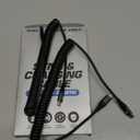 USB C to USB C Cable 6ft, 2Pack Coiled USB C Charger Cable Car, Type C Fast Charging for Cable for iPhone 17/16/15/Plus/Pro/Pro Max/MacBook Pro 2020/iPad Pro 2020/iPad Air 4/Samsung Galaxy S23