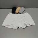wirarpa Women's Boyshorts Panties Cotton Boxer Briefs for Ladies Underwear Shorts with Cotton Crotch 4 Pack S