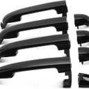 X4XZ 4Pcs Front Rear Left Right Exterior Door Handle Driver Passenger Side for Hyundai Elantra 2006-2012 (OEM# 826512H000 826522H010 826522H020)