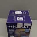 The Honest Company Comfort Dry Disposable Overnight Diapers for Sensitive Skin, Hypoallergenic, Baby Cozy Cloud and Star Signs Design Club Box Size 5 (27 lbs) 40 Count