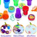 190PCS Halloween Party Favors Toys Stamps Halloween Stickers for Kids Trick or Treat Decorations Treat Bag, Goodies Bags, Classroom Game Reward Prizes