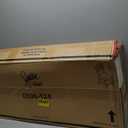 Signature Design by Ashley Haddigan 24" Counter Height Upholstered Barstool 2 Count, Dark Brown