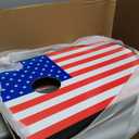 Cornhole Outdoor Toss Game Set: 4' x 2'/ 3' x 2' Wood Corn Hole Sets with 2 Cornhole Boards, 8 Cornhole Bags and Carrying Case for Adults/ Kids/ Family, Perfect for Backyard, Parties, Camping, Beach