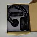 Trucker Bluetooth Headset, Wireless Headset with Mic, Bluetooth Headsets with Dual Noise Cancelling Microphone & Mute Button, 55Hrs Working Time PC Headsets for Cell Phones, Computer, Truck Driver