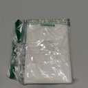 UNIQOOO Wax Seal Stickers - 3D Flower Wedding Invitation Envelope Seal Stickers, 50 Pcs Self- Adhesive Snow White Stickers, Perfect for Invitation, Christmas, Gift Wrapping