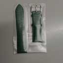 Genuine Leather Watch Bands for Men Women Quick Release Soft Calfskin Italian Leather Alligator Embossed Strap Business Casual Universal Replacement Band 12mm to 24mm