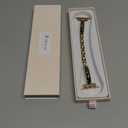 Missair Thin Band Compatible with Apple Watch 38mm 40mm 41mm 42mm 44mm 45mm 46mm 49mm for Women, Slim Bracelet Designer Dressy Stainless Steel Metal Strap for iWatch Series 11 10 9 8 7 6 5 4 SE Ultra (Gold)