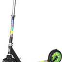 Razor A5 Lux Kick Scooter for Kids Ages 8+ - 8" Urethane Wheels, Anodized Finish Featuring Bold Colors and Graphics, For Riders up to 220 lbs
