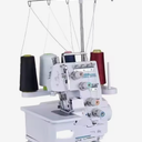 RB Industrial Overlock Sewing Machine 434 Coverstitch Flat-Bed Single Needle Metal Motor for Home Use