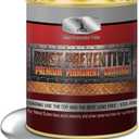 Water-Based Metal Anti-Rust Paint, High Gloss Silvery 16 fl oz, Metal Primer and Protective Coating, Rust-Proof Coating, Permanent Protection Against Rust and Corrosion