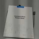 JSAUX 2-Pack 10FT+10FT USB 3.0 Extension Cable, Type A Male to Female USB Extender Cord Nylon Braided Compatible with Webcam, Camera, Phone, USB hub, Mouse, Keyboard, Printer, Hard Drive, Xbox-Grey