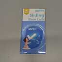 Sliding Door Lock for Kids Safety: 4 Pack Window Locks Child Proof Slide Glass Door Locks, Baby Proofing Closet Cabinet Patio Security Bar, No Drill Toddler Childproof Slider Door Window Stop