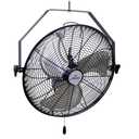 iLiving 20 Inch Wall Mount Fan, 4750 CFM High Velocity Metal Fan with 3 Speeds, Sealed Motor & 360° Tilt, Heavy Duty Wall/Ceiling Mount Fan for Garage, Warehouse, Barn, Greenhouse, Workshop