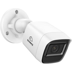 SANNCE 2MP Security Camera 1080P TVI High Clarity Bullet Camera Up to 100ft Night Vision with IR LEDs IP66 Waterproof Indoor/Outdoor Surveillance Camera