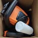 Pressure Washer 5000PSIIMAX Touch Screen Adjustable with Anti-Tipping Technolog, Spray Handle Smart Control, 5-Nozzle Set, for Cars//Home/Patios, Orange