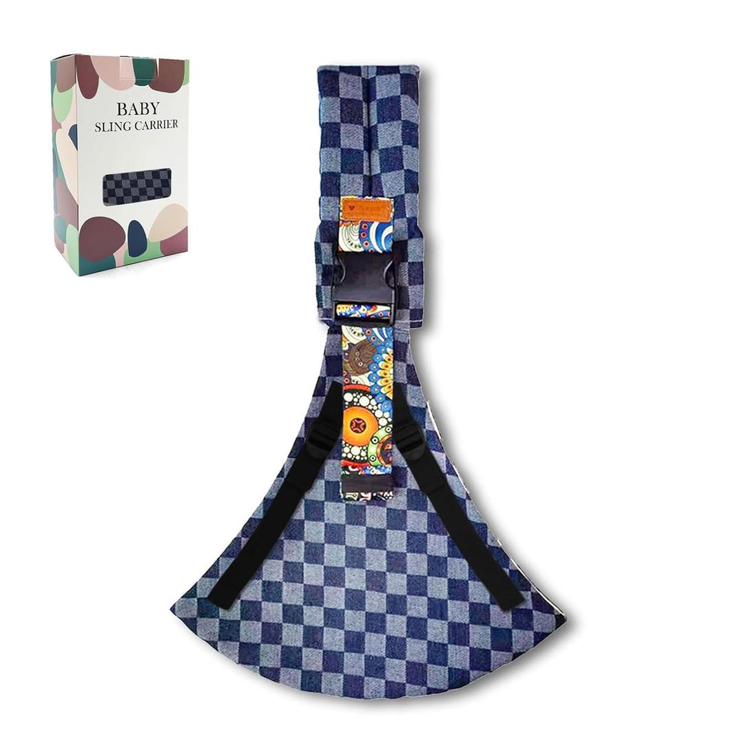 Baby Sling Carrier 2026 Baby Carrier Newborn to Toddler Sling Lightweight Baby Carrier Sling with Adjustable Straps Toddler Carrier Wrap for 10-30 lbs(Square)