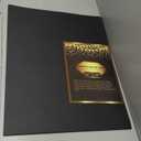 25 Pcs Black Poster Board 22" x 28" Paper Bulk, ROOKEA 250 GSM Vision Poster Boards for School Arts Craft Projects Presentations Drawing Scrapbooking Blank Graphic Display