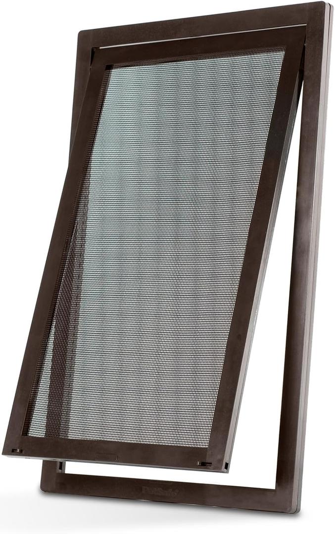 PetSafe Dog Door for Screen Door Size Large for Dogs and Cats up to 100 lb Use in Screen Doors Window Screens and Porch Screens