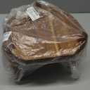 TableCraft12654 Acacia Wood Stand for Glass Beverage Dispensers, Beverage Holder, 10" Dia x 8" H, Raises Dispenser 6-3/4", Ideal for Catering & Restaurants