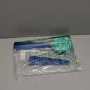 Folkulture Salad Servers or Salad Tongs | Set of 2 (12") Serving Spoons in Kitchen Essentials or Salad Hands Set | Resin Salad Tongs for Serving | Christmas Gifts for Women Unique (Aqua Teal)