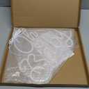 Oh Baby Neon Sign for Wall Decor, Baby Shower Neon Sign with Dimmer, Warm White Led Light for Bedroom Decor, Wall Decoration USB Powered with Switch, Gift for Mother(14.9inchs*13inchs)