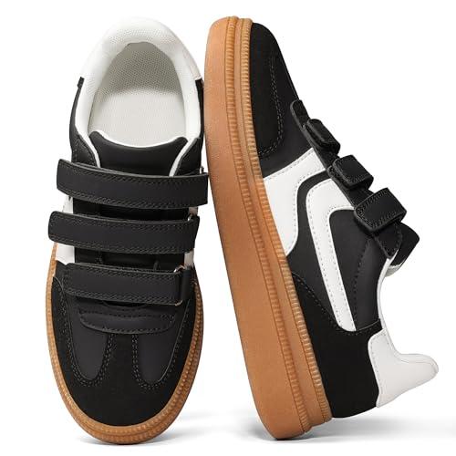 VOMIRA Black Sneakers for Women Memory Foam Insole Womens Sneakers Lightweight Non-Slip Running Shoes Casual Slip On Walking Shoes Size 6