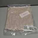 Halife Womens Long Sleeve Tops Crew Neck Slim Fitted T Shirts Basic Tees Lettuce Trim Raglan Shirt Fall Fashion Outfits (Beige, L)