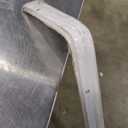 M-D Building Products 87635 36 in. x 84 in. White Flat-Design Aluminum and Vinyl Screw-on Top and Sides Door Seal Kit