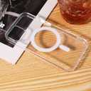 Clear Magnetic Phone Case  Compatible with iP16 PRO and Similar Flagship Models (iP16 PRO)