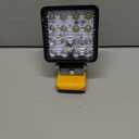 2Pcs Cordless LED Work Light Compatible with Dewalt 20V Battery, 112W 11200 Lumens Underhood Work Light Tool Gifts for Men, with USB & Type-C Charging Port Emergency for Workshop, Garage