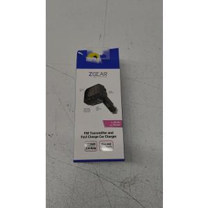 ZGear FM Transmitter and Fast Charging Car Charger 12 watt 2.4 ...