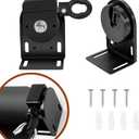 Sun Shade Replacement Parts, Cordless Crank Kit, Roller Blind mounting Bracket,for Coolaroo Exterior Roller Shade Replacement Parts, Outdoor Blinds,Roller Shades (1, Black), SRDPFFK1-01