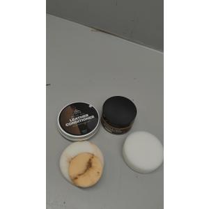 FORTIVO Leather Recoloring Balm with Mink Oil, Couch Repair Kit, Leather Dye and Restorer for Furniture  Light Tan