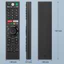 Voice Replacement Remote Control for Sony-Bravia-TVsfor All Sony 4K UHD LED LCD HD Smart TVs