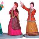 Lemax Window Shoppers, Set of 2#62451