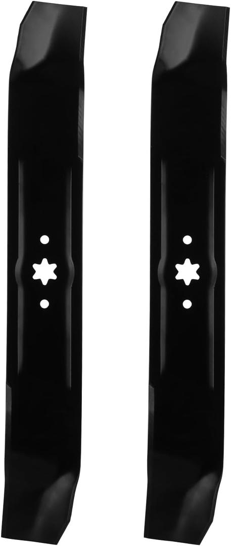 Lawn Mower High Lift Blades Replace for MTD 942-0616A 742-0616A Cub Cadet 742-04126 RZT-42 RZT42 Toro 112-0315 Cub Cadet 490-110-C109 490-110-C122 742-04087 942-04087 2 Pack