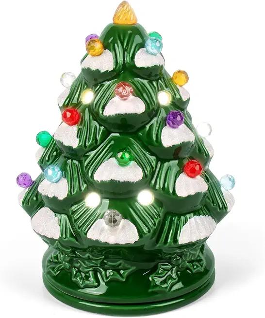 ARVIDSSON Christmas Wax Melt Warmer - Electric Ceramic Christmas Tree Wax Warmer for Scented Wax - Holiday Season Melter for Fragrance Cubes and Tarts, Gfit for Women and Kids
