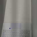 Harvopu Compatible for iPad 11th 10th Generation Case with Keyboard, Folio Cover with Pencil Holder, Multi-Touch Trackpad, 7 Color Backlit, Detachable Keyboard for iPad (A16) 11th/10th Gen (White)