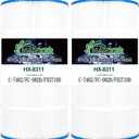 Swimming Pool Filter Replaces for C-8311, Filbur FC-1285, CCX1000RE (CC 1000E), XStream CC1000RE, PXST100, PLFPXST100, 81005, 100 Sq.Ft Filter Cartridge, 2 Pack