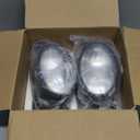 Fog Lights compatible with Mercedes Benz MB C230 C250 C350 CLS500 E320 E350 E550 G550 GL320 GL550 ML320 ML350 ML550 R320 R500 SL500 SL600, G55/G63/G65/R63/SL55 AMG 1 pair (Clear Lens)
