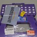 Dyforce Folding Step Stool 9", Kids Step Stool, Heavy Duty Step Stools for Adults, Compact Foot Stools, Light-Weight Toddler Step Stools for Kitchen, Bathroom, Holds Up to 300 lbs (Purple)