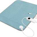 Heating Pad for Period Cramps, Heating Pad for Back/Neck/Shoulder Muscle Pain, Auto Shut Off, Dry/Moist Heat & Machine Washable, Christmas Gifts for Women (20'' x 24'', Royal Blue)