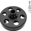 5/8" Bore Centrifugal Clutch 5/8" Bore 11 Tooth for #35 Chain, Go Kart Clutch. Perfect for MiniBike, Go Kart, Lawnmower and Fun Kart Engine.Included Bolt and Washer Kit.
