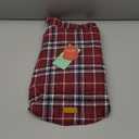 Kuoser Waterproof Dog Coat, Reversible Dog Jacket for Medium Dogs, Adjustable Durable Doggie Winter Coat Warm Puppy Cold Weather Apparel from Small to Large Breed, Red M (Medium (Pack of 2))