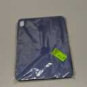 Akkerds Compatible with iPad (A16) 11th Generation Case 11 Inch 2025, for iPad 10th Generation Case 10.9 Inch 2022 with Pencil Holder, Slim Trifold Stand Protective Cover with Soft TPU Back, Navy Blue