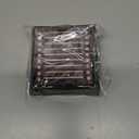 3 x Self-Stick Note Pad Holders, Black Sticky Note Holder Practical Sticky Note Dispenser Plastic Sticky Note Template with Stencil Self Stick Notepad Holder for Sticky Notes Organizer School